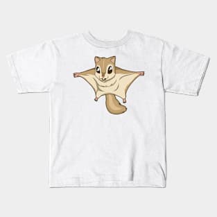 Kawaii flying squirrel Kids T-Shirt